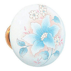 Emtek Porcelain Rosette Style Courtney Knob Set - Products