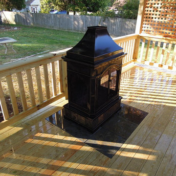 Treated Wood Decks
