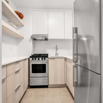 East Village Kitchen & Bathroom Renovation – Space-Smart Modern