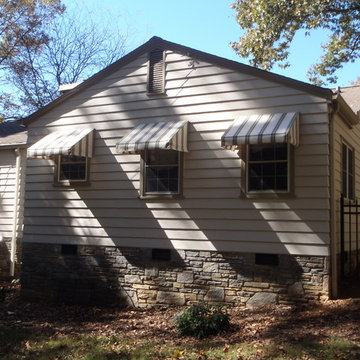 Residential awnings - canvas