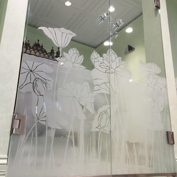 Custom Etched Glass Art - Chicago