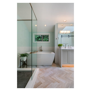 Bellevue - Serene Master Bath - Contemporary - Bathroom - Seattle - by ...