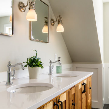 Bathroom Duo: Master & Kids