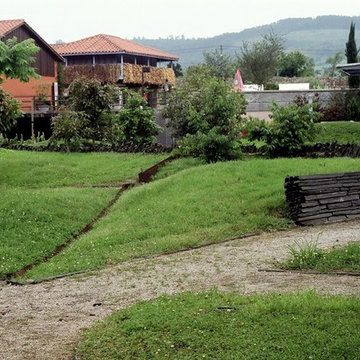 Muros pizarra y canales