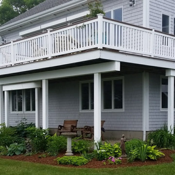Waterfront Gardens Overlooking Plymouth Harbor, MA