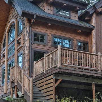 Big Chief Mountain Lodge a Natural Element® Timber Frame home