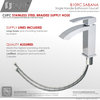 STYLISH Single Hole Bathroom Faucet, Polished Chrome