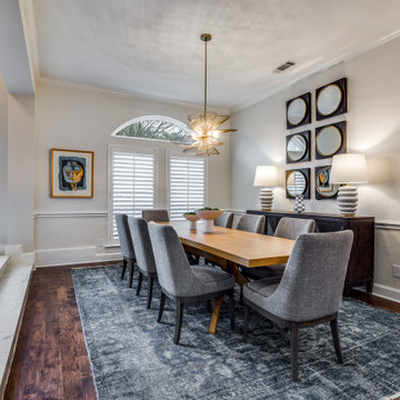 Modern Transitional- Family/Dining/Entry