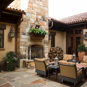Rustic Lodge style home
