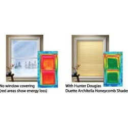 Energy Efficient Hunter Douglas Window Coverings - Window Treatments