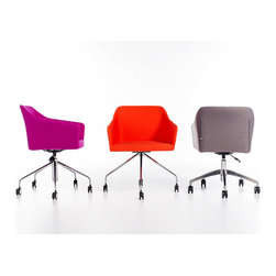 Kets 4-Ways Swivel Armchair by B&T - Dining Chairs