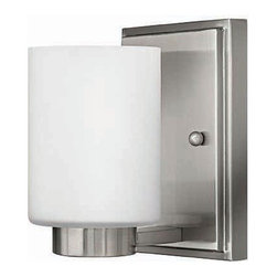 Hinkley Miley 1 Light Bathroom Lighting in Brushed Nickel Finish - Lighting