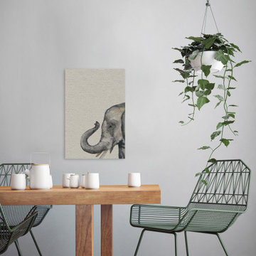 "Gentle Giant" Painting Print on Wrapped Canvas