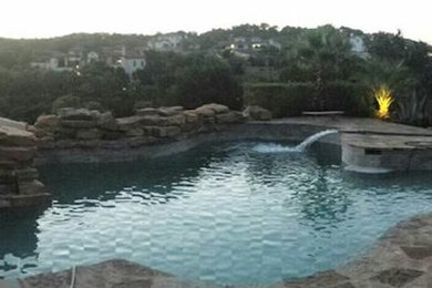 Inspiration for a timeless pool remodel in Austin