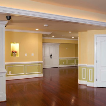 Movie Theatre Highlights Full Basement Remodel