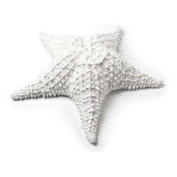 Thick Spiny White Starfish Replica - Bathroom Accessories