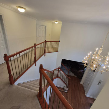 New Hope Kitchen Painting Railings Trim