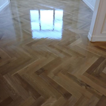 Herringbone White Oak Flooring