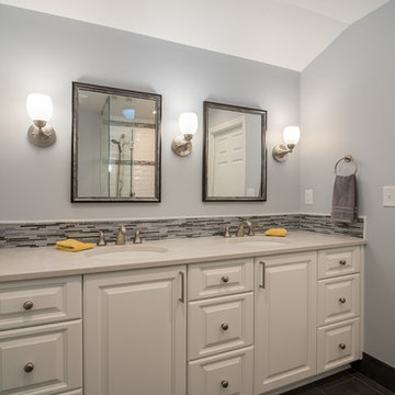 Elegant Master Bathroom Remodel in Brookfield