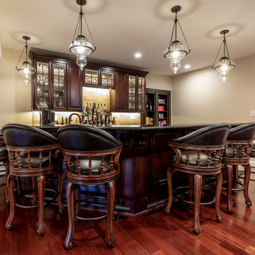 Amazing Basement Remodel, with Irresistible Wine Cellar in Ashburn VA