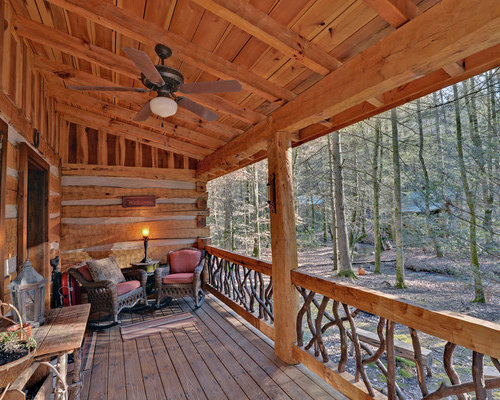 Best Cabin Deck Design Ideas &amp; Remodel Pictures Houzz