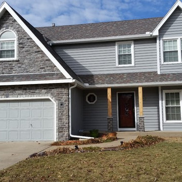 Seamless Polymer Siding & Manufactured Stone