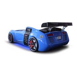Audi Race Car Bed Blue - Bedroom Products