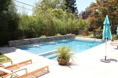 Transitional pool in San Francisco.