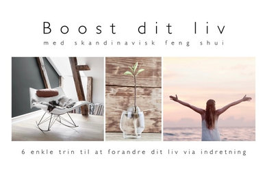 E-bogen "Boost dit liv - med skandinavisk feng shui"