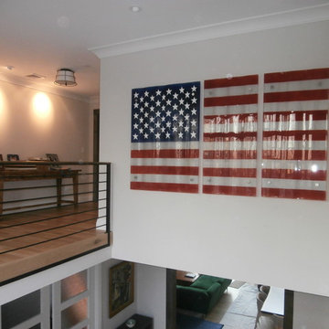 Fusion Glass American Flag