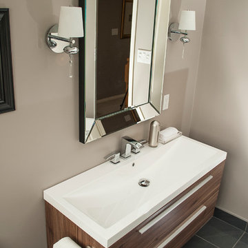 Modern Guest Washroom Upgrade - Vanity