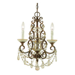 AF Lighting Golden Palace Mini Chandelier - Chandeliers