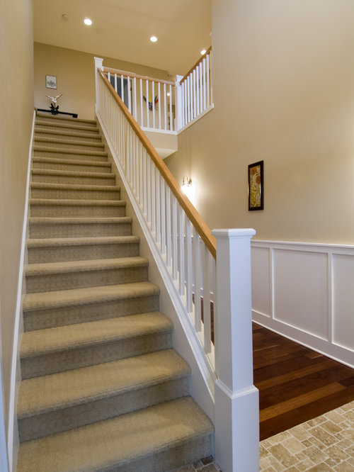 Fully Carpeted Stairs Houzz