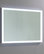 Stellar Stainless Steel Framed LED Mirror, 24"x36"x1.75"