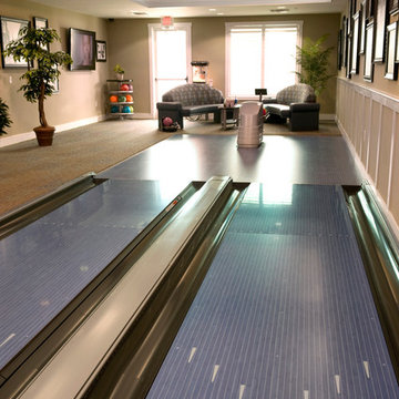 Custom residential bowling alley