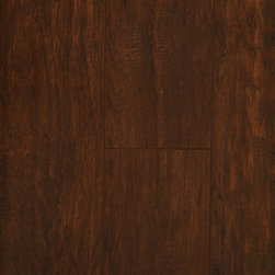 Artisan Floors - Delano II Vintage Handscraped Brown Sugar, Chestnut Plank - Laminate Flooring