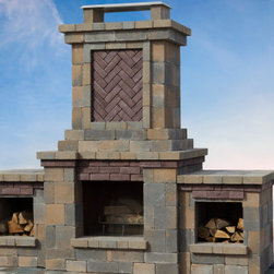 Fully-Assembled Outdoor Fireplace - Outdoor Fireplaces