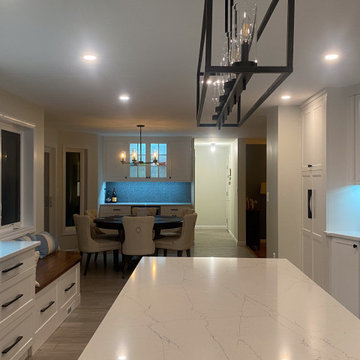 Open Floor Kitchen Remodel, Manchester CT
