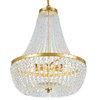 Crystorama Lighting Group 608 Rylee 6 Light 19"W Crystal Empire - Antique Gold