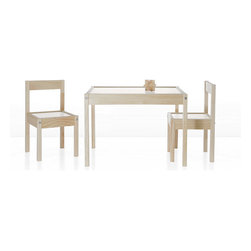IKEA LATT Play Table & Chairs w/PANYLed Inserts - Products