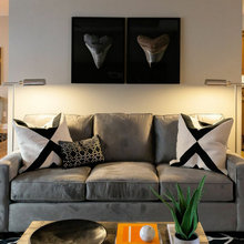 transitional living room