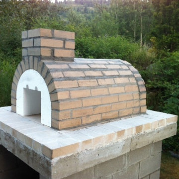 The Reimer Family Wood Fired Brick Pizza Oven in BC, Canada
