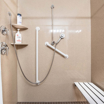Level Entry Tub-To-Shower Conversion