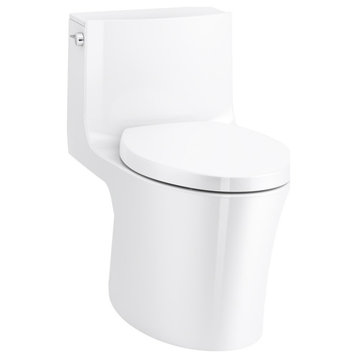 Kohler Veil 1-Piece Dual-Flush Toilet White