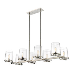 Z-Lite - 8 Light Chandelier - Kitchen Island Lighting