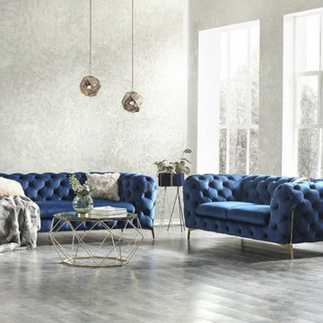 Let the Beverly plush sofa add elegance to your home