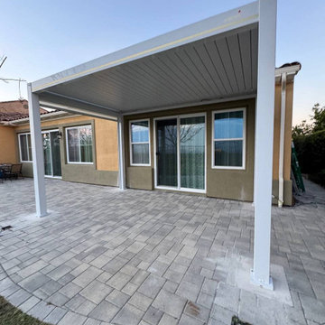 Freestanding Louvered Pergola in Moorpark