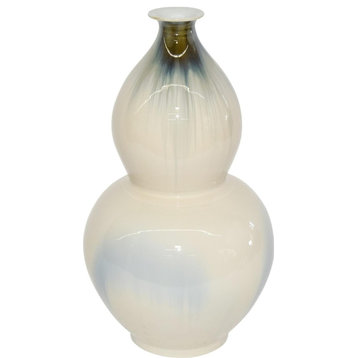 Vase Gourd Small Reactive Glaze Porcelain