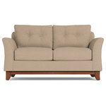 Apt2B - Apt2B Marco Apartment Size Sofa, Beige, 60"x37"x32" - Make yourself comfortable on the Marco Apartment Size Sofa. Button-tufted back cushions and a solid wood base give it a sleek, sophisticated, and modern look!