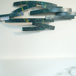 Elements IX, acciaio dipinto - Products